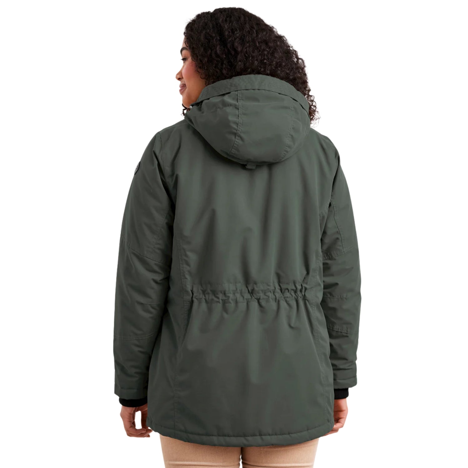 Pre-Order: Stoy Ava Womens Plus Size Waterproof Jacket Dark Mint Sizes 22 - 28
