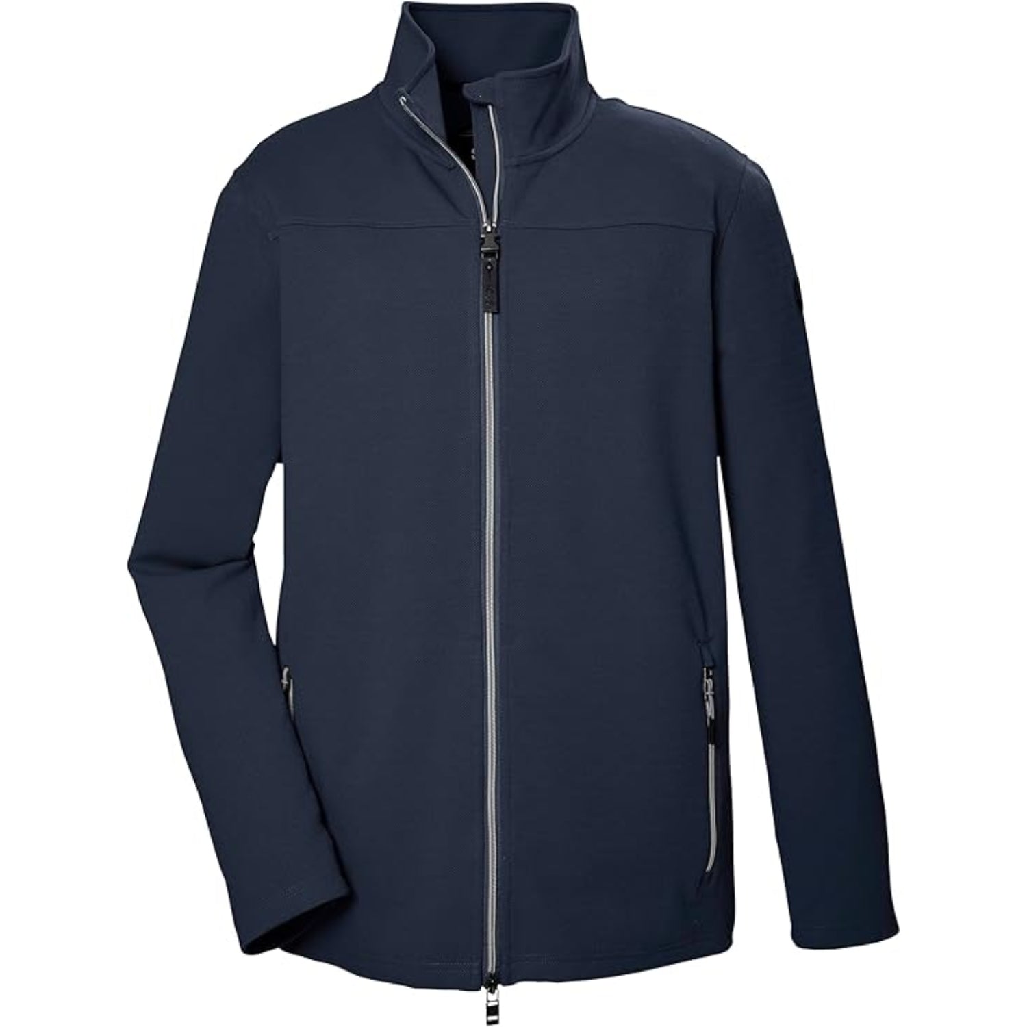 Stoy Powerstretch Mens Plus Size Zip Jacket Dark Navy Sizes 3XL - 6XL