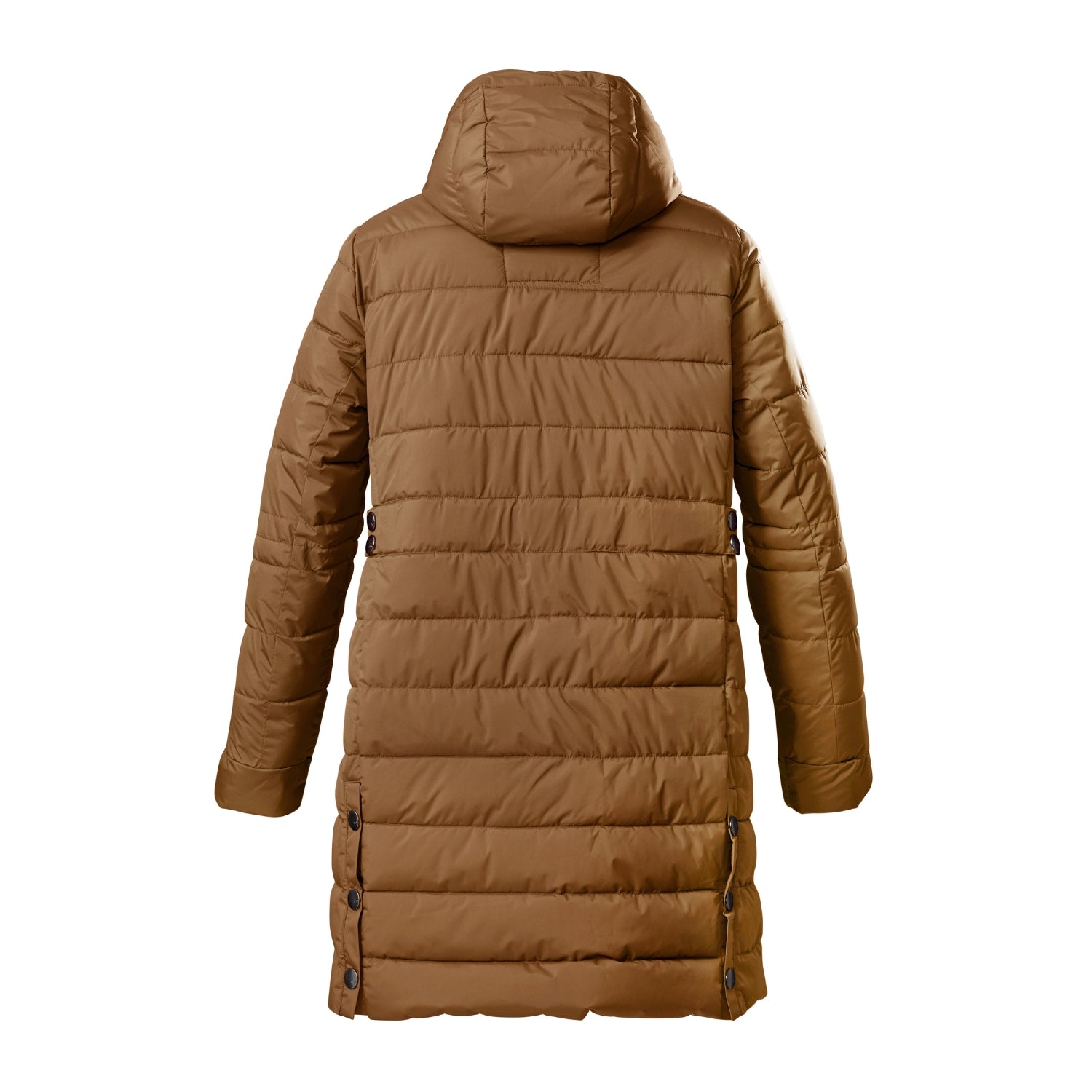 Stoy Abbess Women's Plus Size Long Puffer Winter Coat Bronze size 28