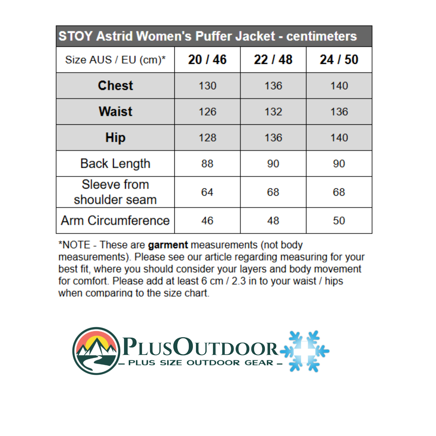 Stoy Astrid Women's Plus Size Long Puffer Storm Blue Sizes 20 - 24