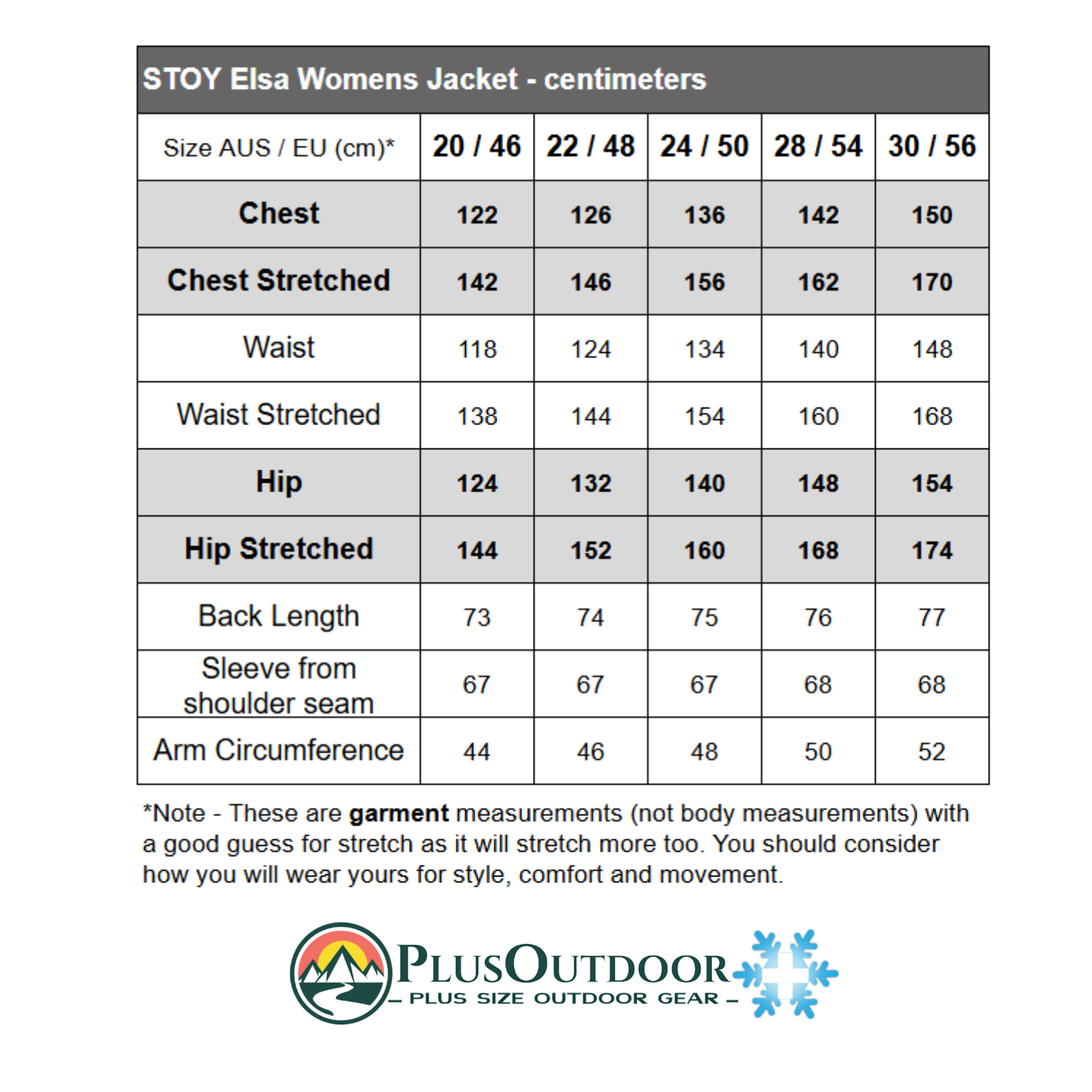 Stoy Elsa Women’s Plus Size Fleece Jacket Black Blue Sizes 20 - 30