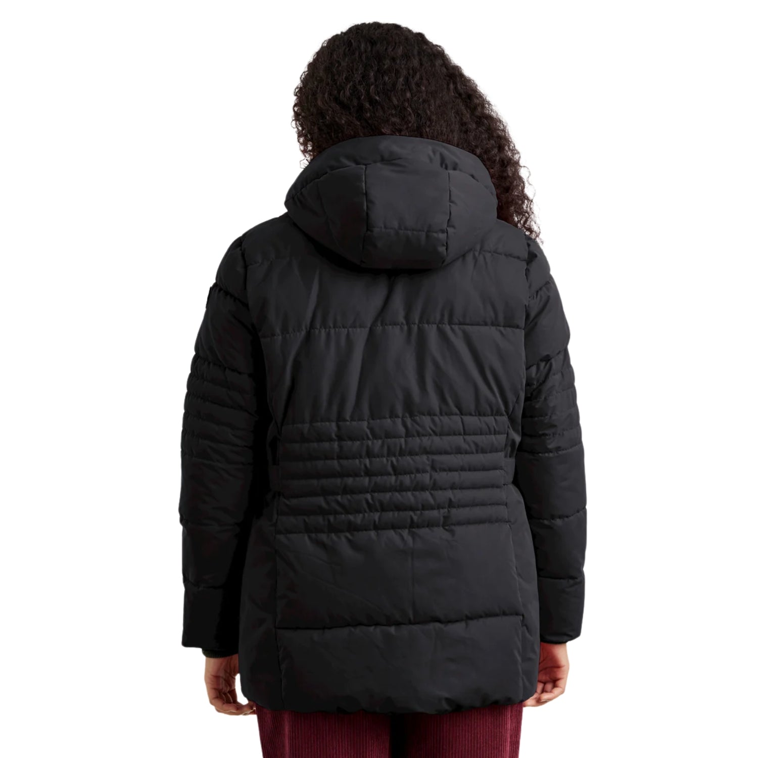 Pre-Order: Stoy Lucy Womens Plus Size Puffer Coat Black Sizes 20 - 28