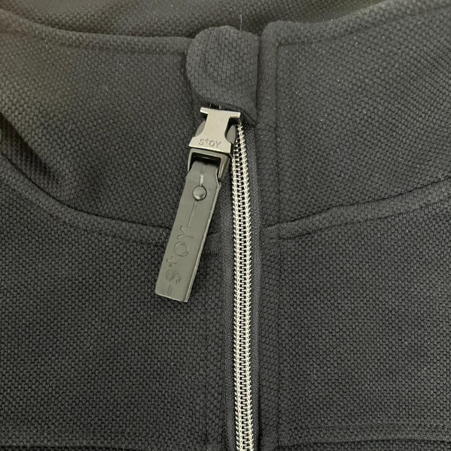 Stoy Powerstretch Mens Plus Size Zip Jacket Dark Navy Sizes 3XL - 6XL