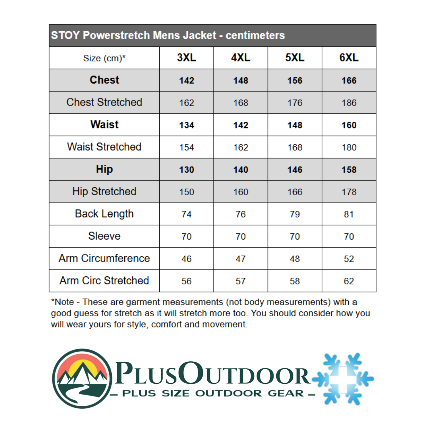 Stoy Powerstretch Mens Plus Size Zip Jacket Dark Navy Sizes 3XL - 6XL