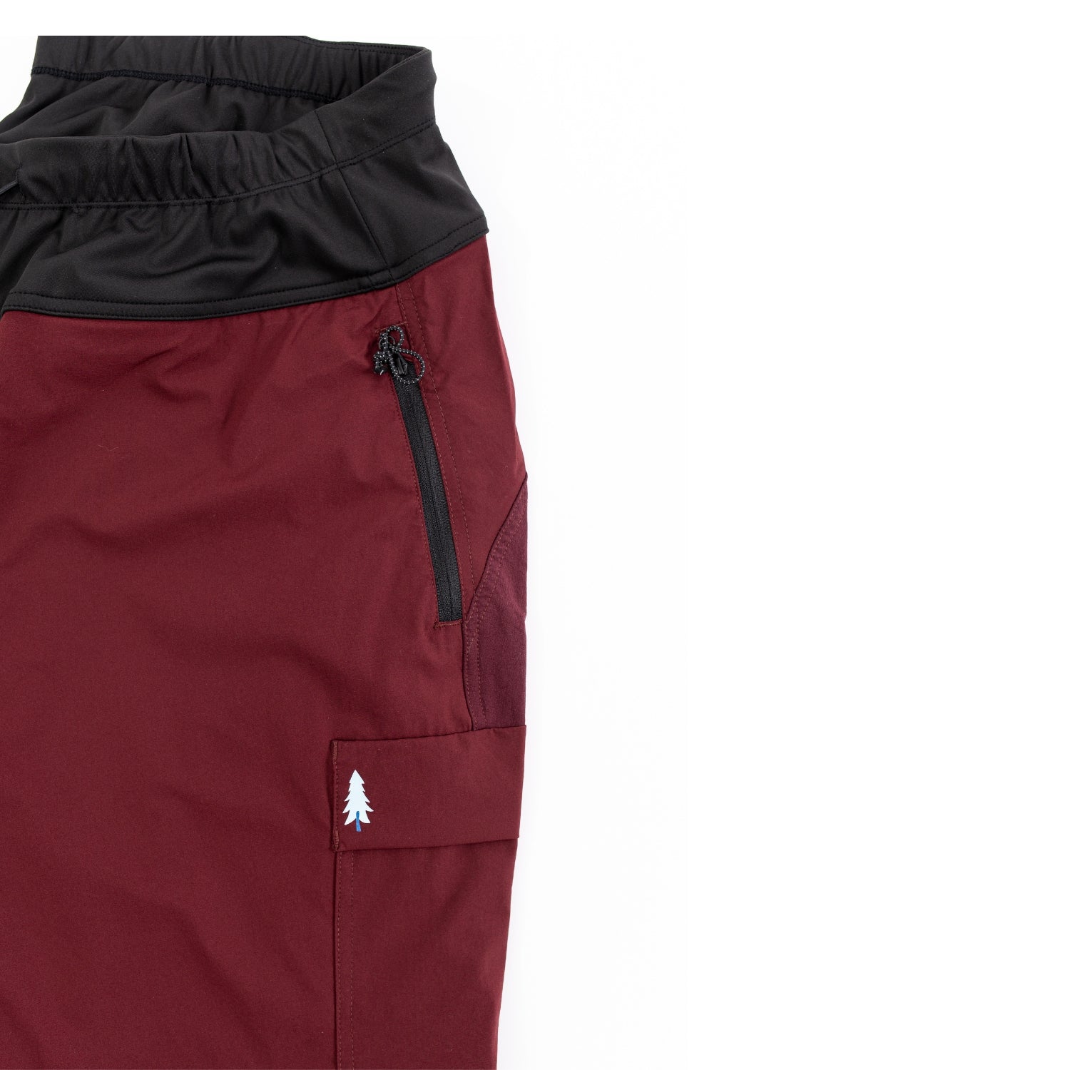 Thicket Brecken Hiking Pants BELLY FIT Burgundy Plus Sizes 20-28