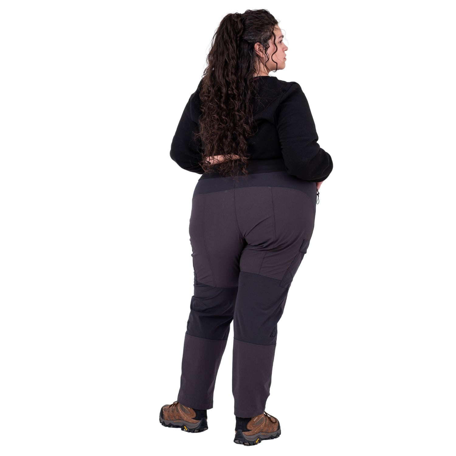 Thicket Adventure Brecken Hiking Pants BOOTY FIT Grey Plus Sizes 18-34