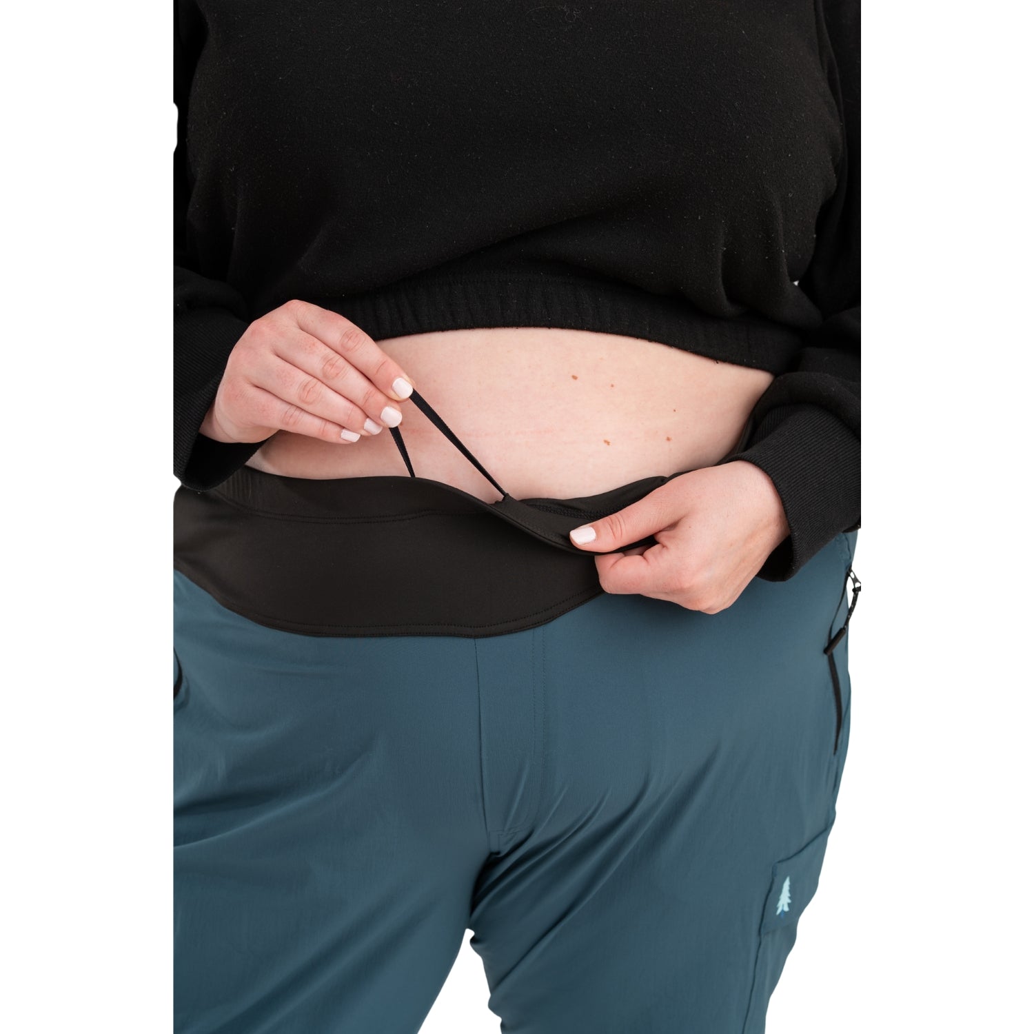 Thicket Adventure Brecken Hiking Pants BOOTY FIT Blue Plus Sizes 18-28