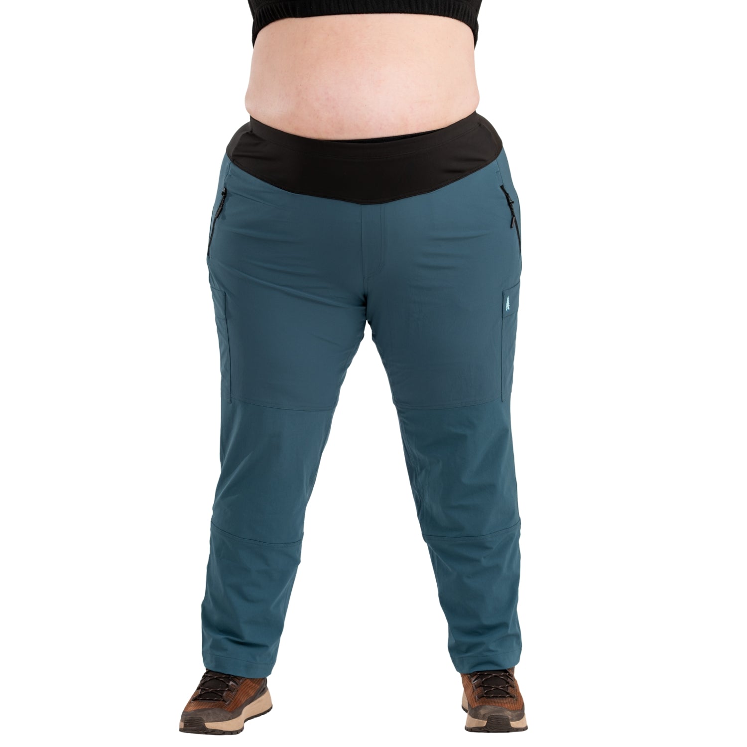 Thicket Adventure Brecken Hiking Pants BOOTY FIT Blue Plus Sizes 18-28