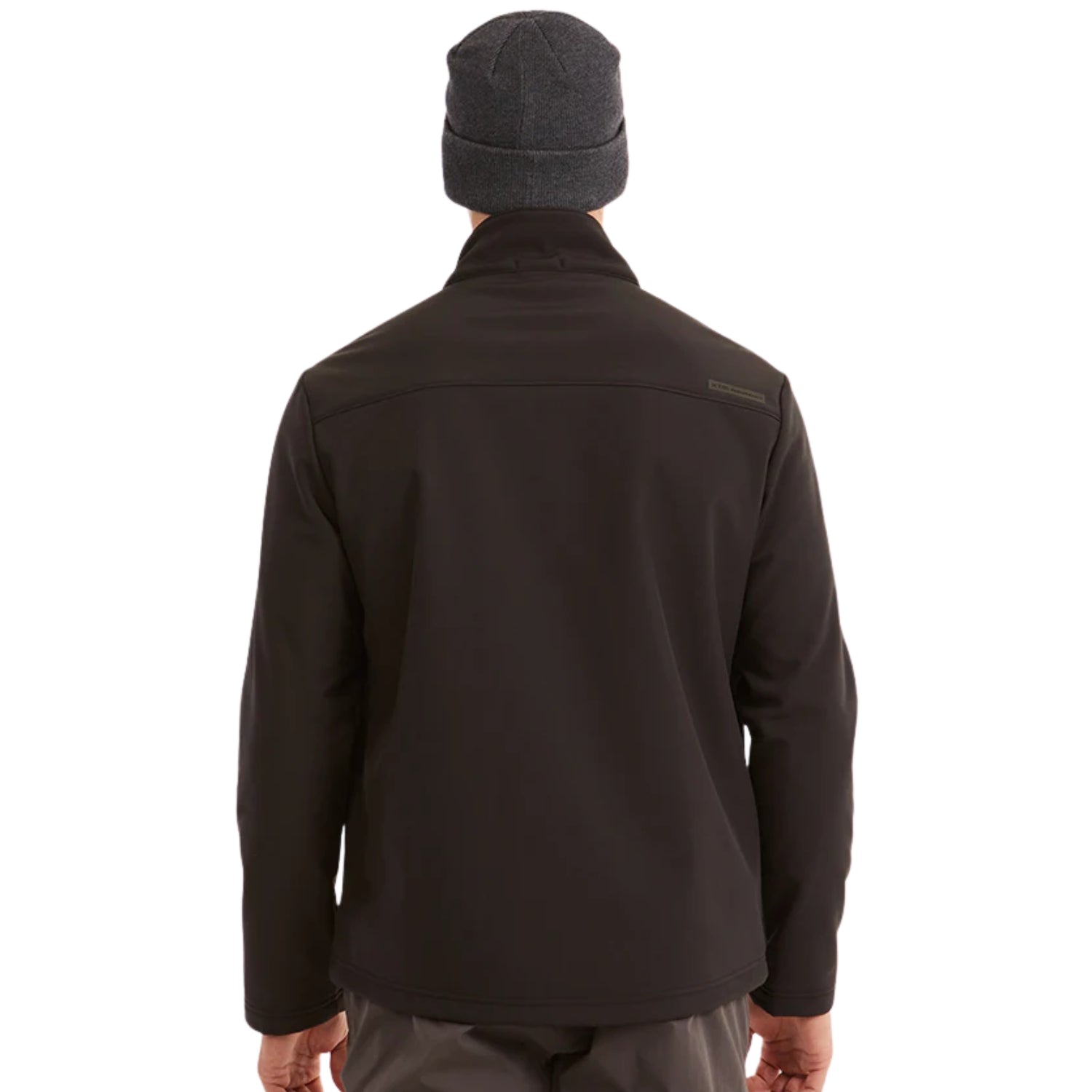 XTM Howl Unisex Softshell Jacket Black Plus Size 3XL