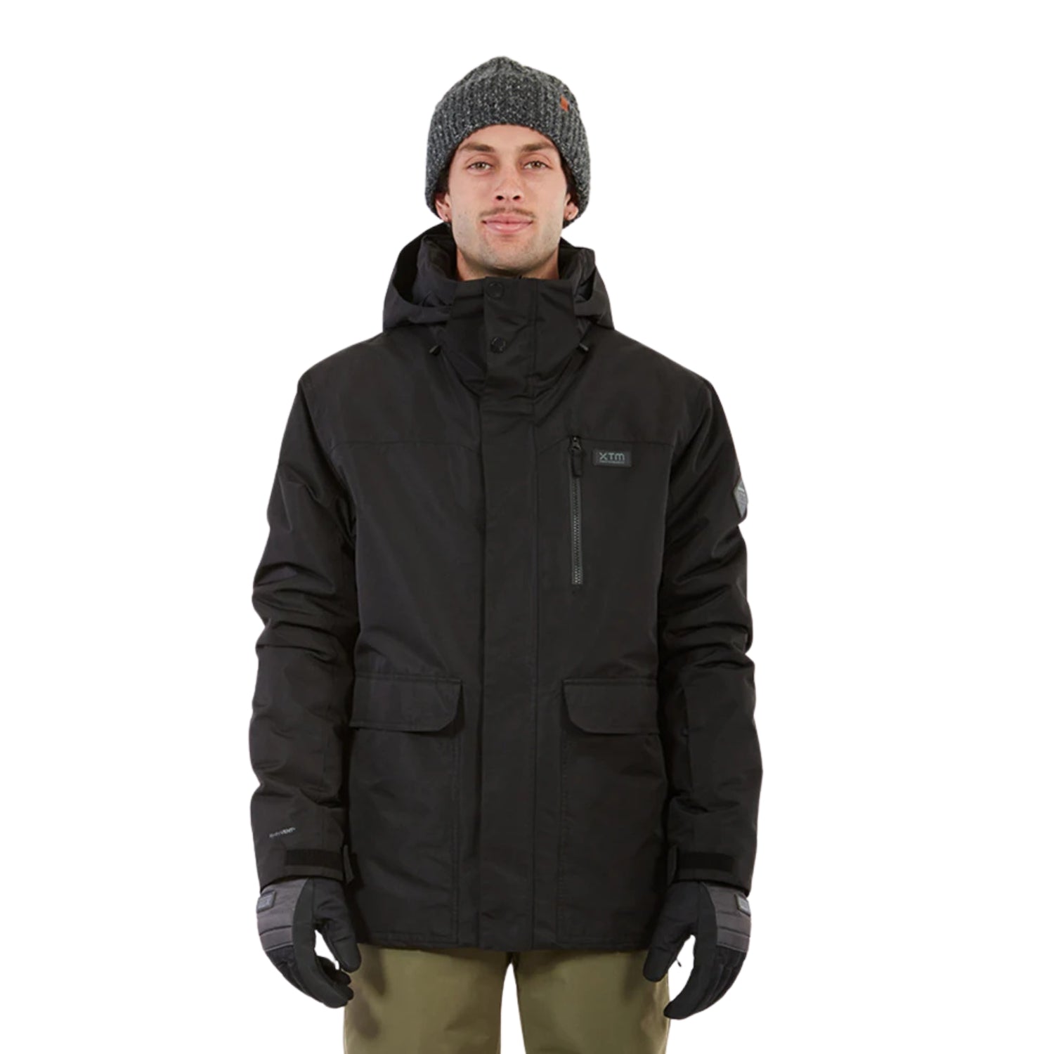 XTM Knox Mens Plus Size Jacket Black Size 3XL