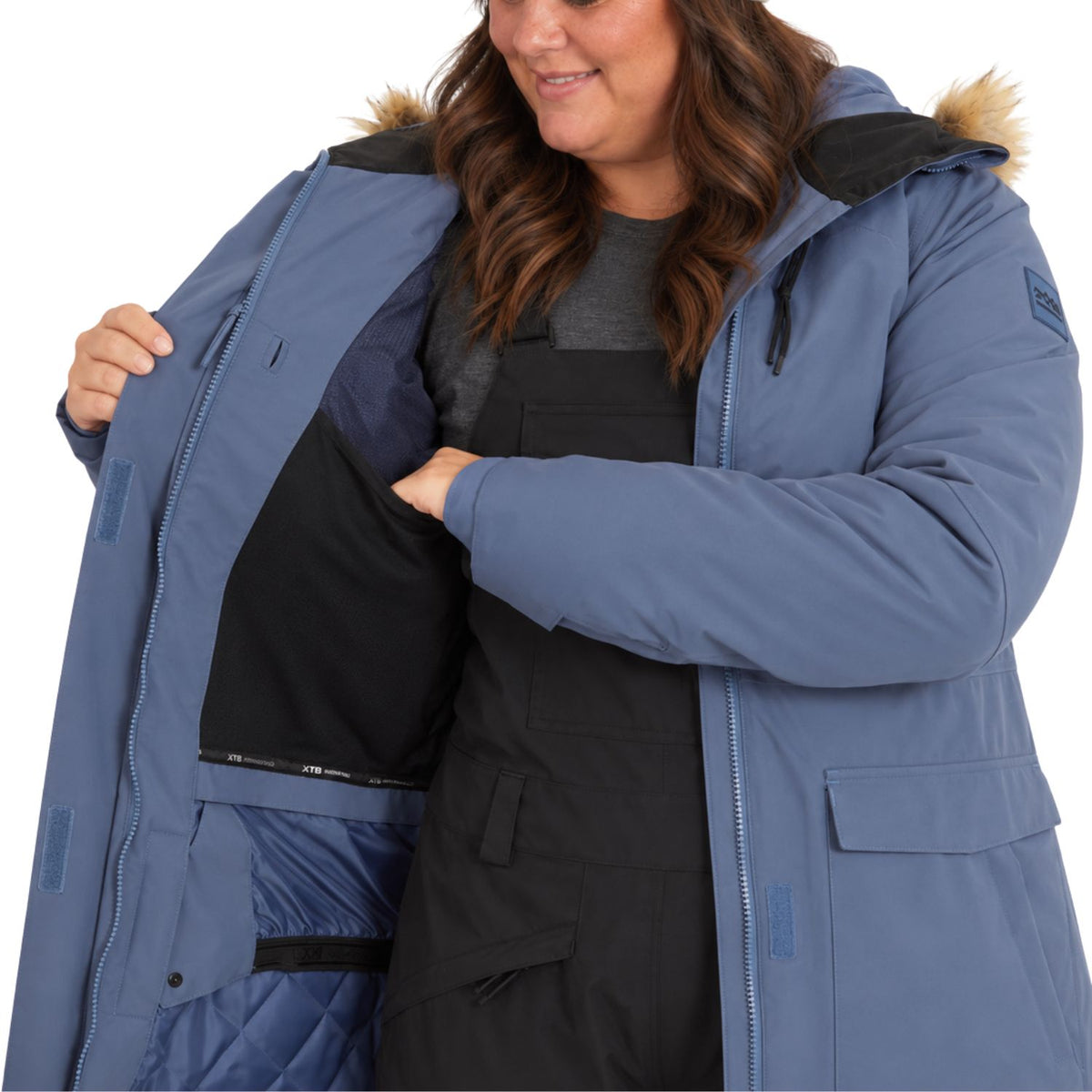 XTM Ryker Womens Plus Size Snow Jacket Size 20