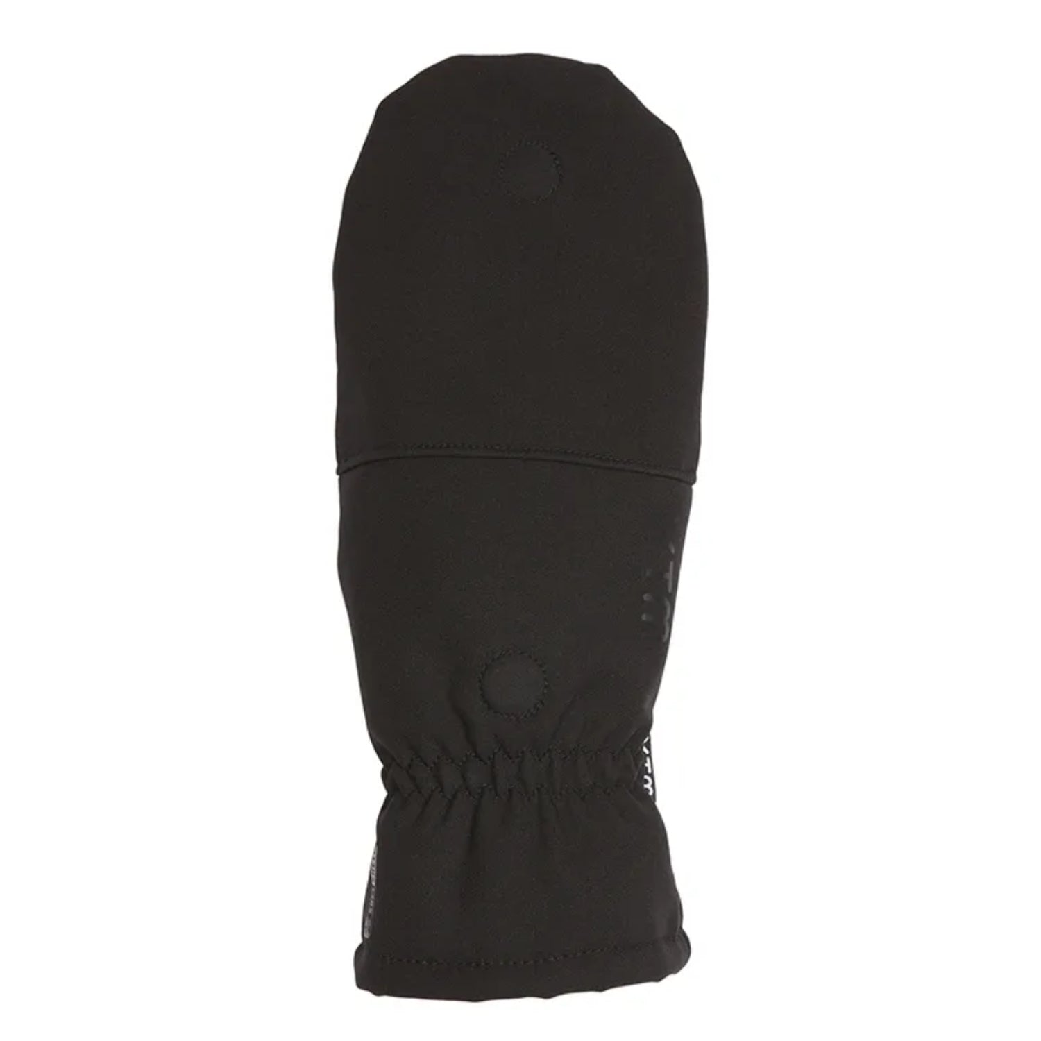 XTM Tease Hooded Fingerless Black Gloves