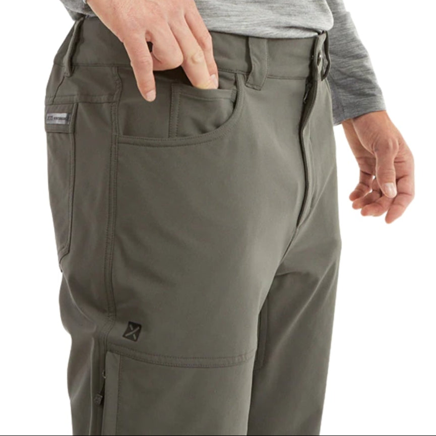 XTM Tell Softshell Unisex Pants Grey Sizes 2XL-3XL