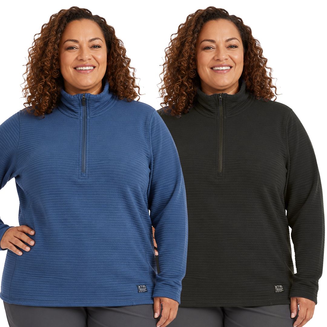 XTM Aero Grid Womens Plus Size Merino Fleece Size 18