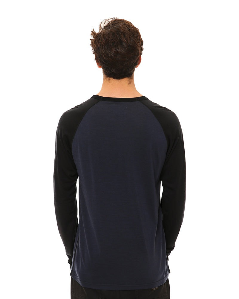 XTM Mountain Merino Wool Men’s Long Sleeve Navy 3XL-6XL
