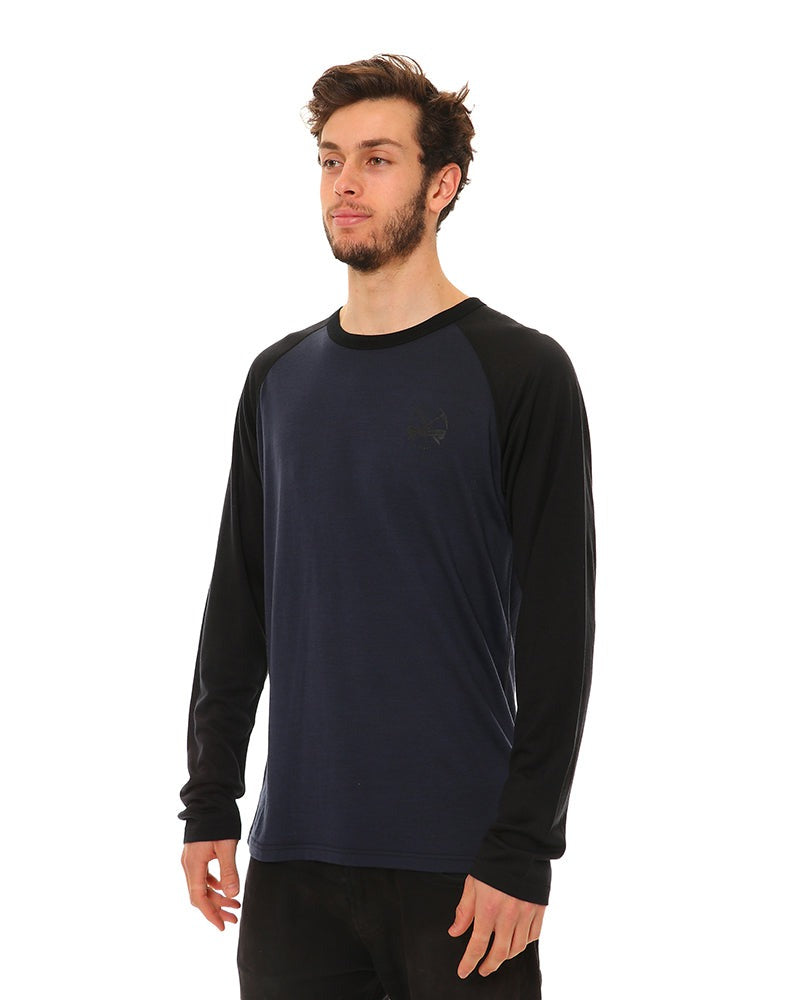XTM Mountain Merino Wool Men’s Long Sleeve Navy 3XL-6XL