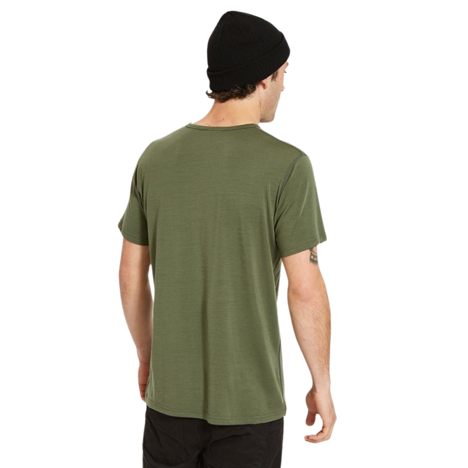 XTM Torquay Merino Wool Mens Big And Tall T-Shirt Moss Sizes 3XL - 6XL