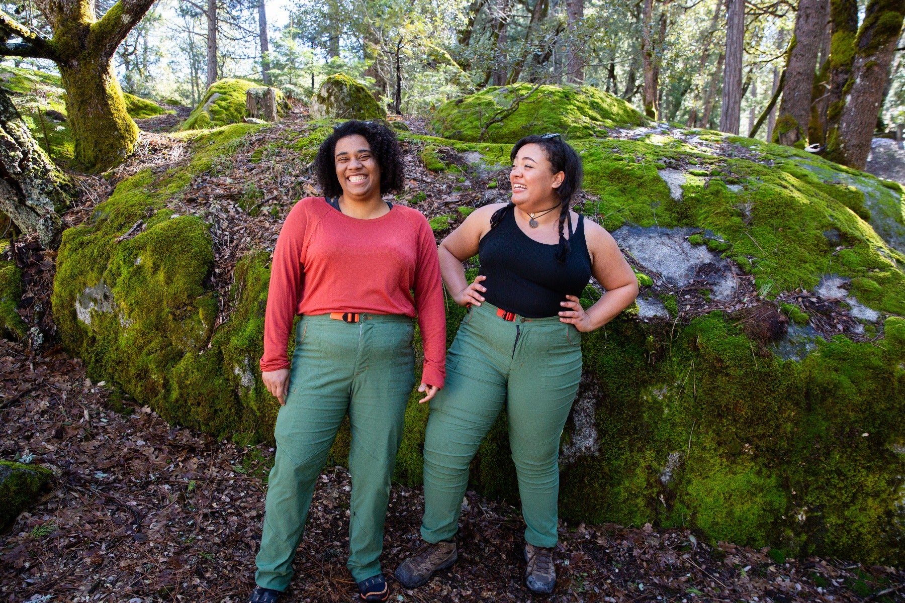 Alpine Parrot Ponderosa Pant Mountain Fit Green Sizes 22-32