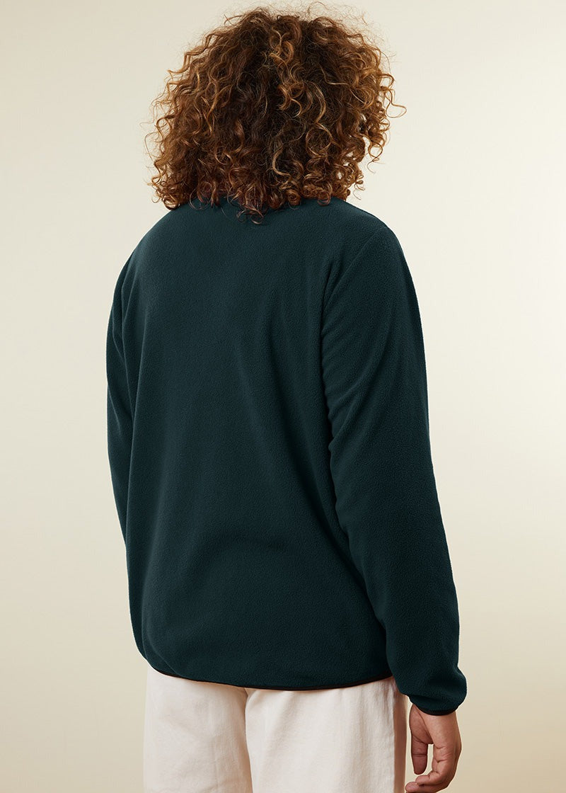 Amble Feathertop Women’s Fleece Green Plus Sizes 2XL - 4XL