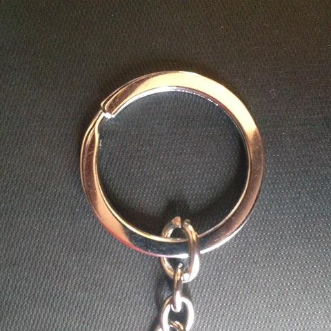 Ava Snowflake Keyring Green