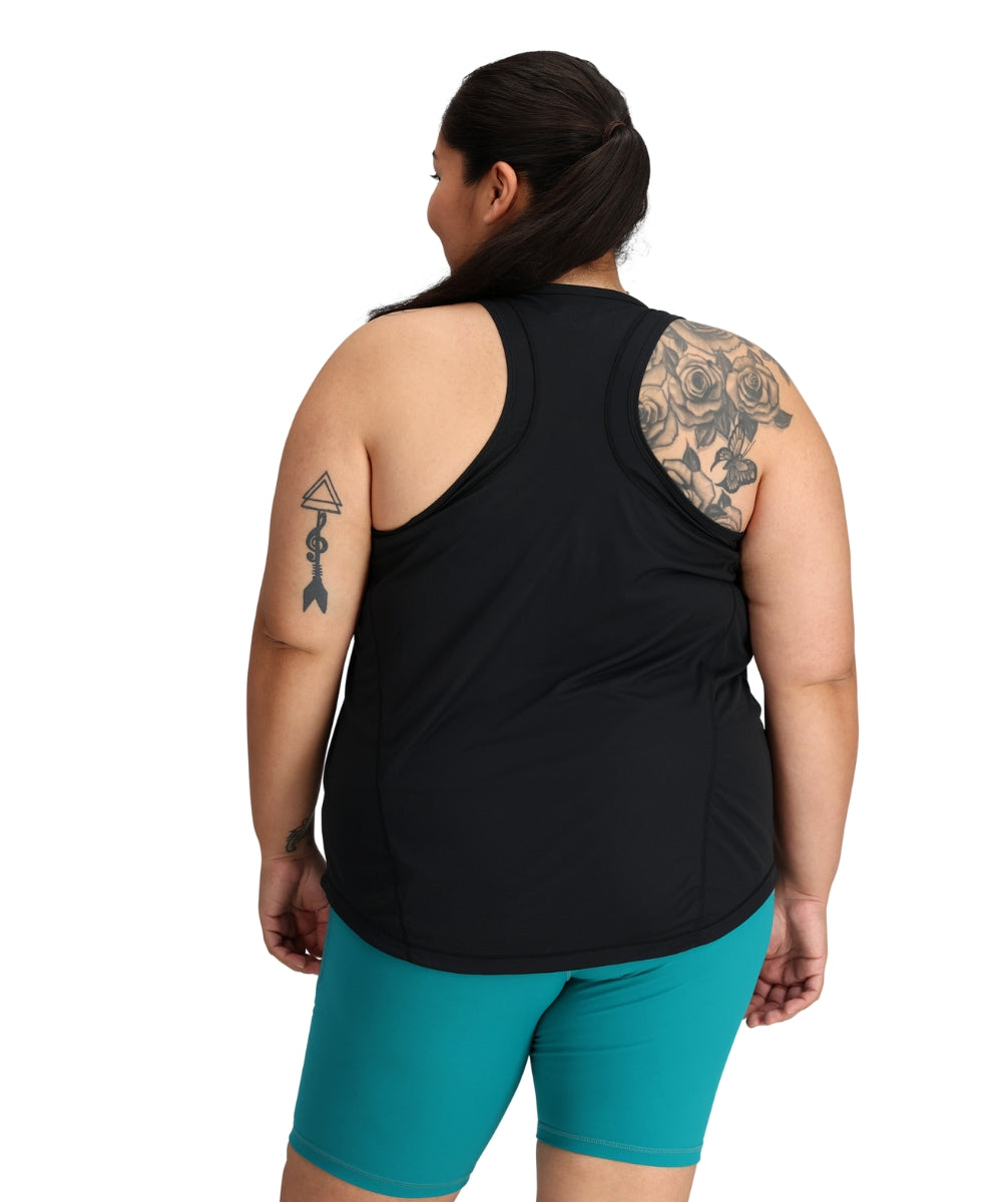 Outdoor Research Womens Echo Plus Size Tank Top Black 2X - 4X