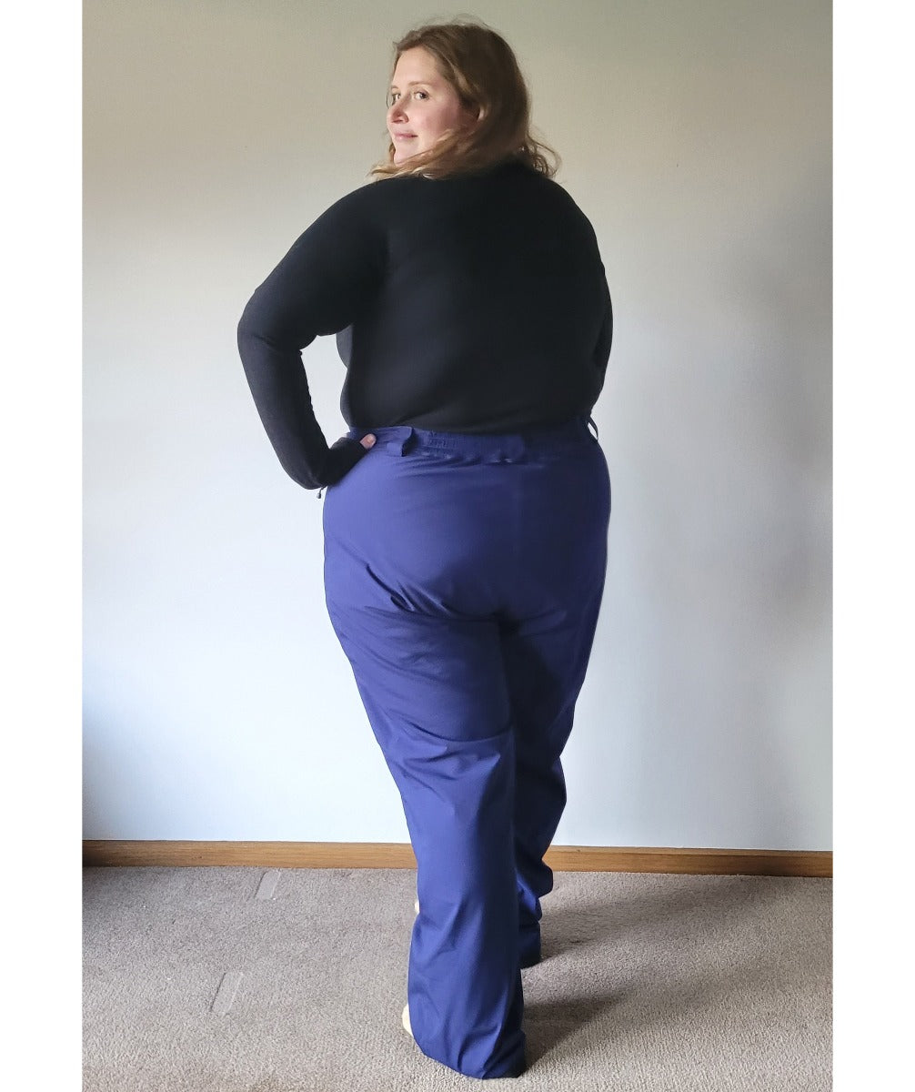 CLEARANCE - Cartel Arctic Stretch Women’s Snow Pant Blueberry Navy Short Size 2XL
