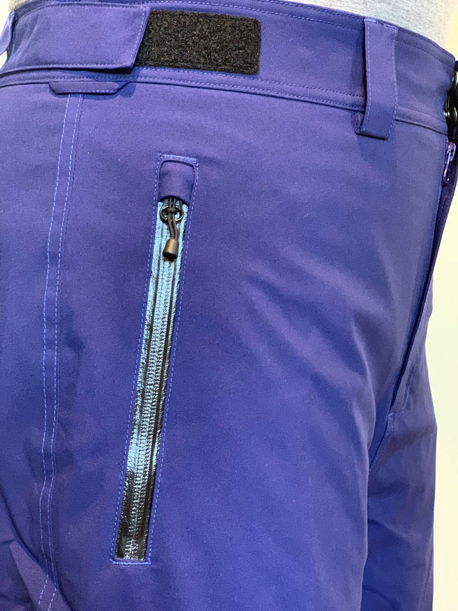 CLEARANCE - Cartel Arctic Stretch Women’s Snow Pant Blueberry Navy Short Size 2XL