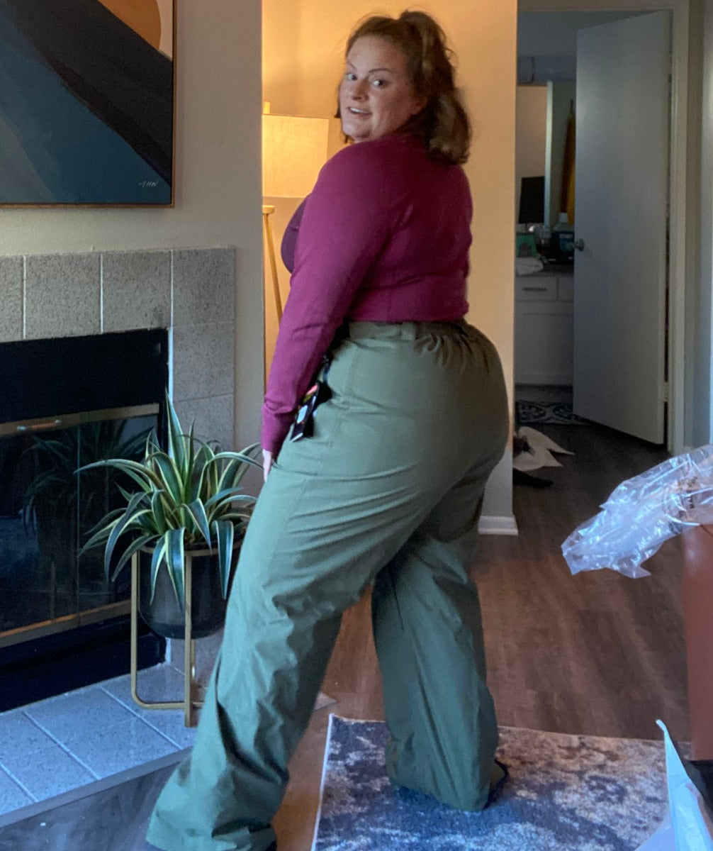 Cartel Arctic Stretch Womens Ski Pants Army Plus Sizes 3XL-8XL