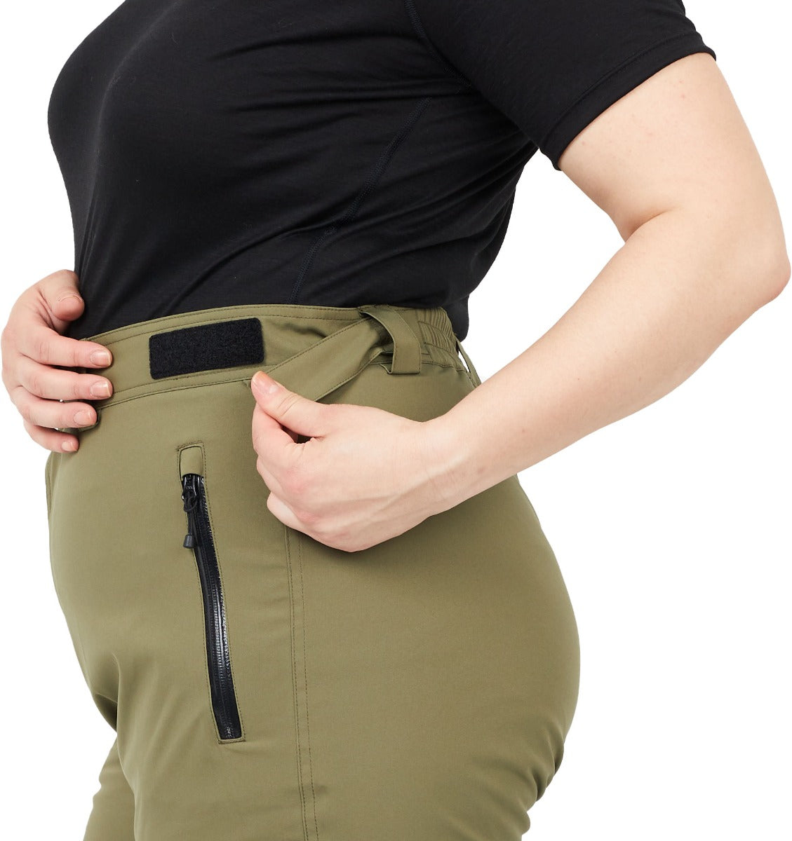 Cartel Arctic Stretch Womens Ski Pants Army Plus Sizes 3XL-8XL