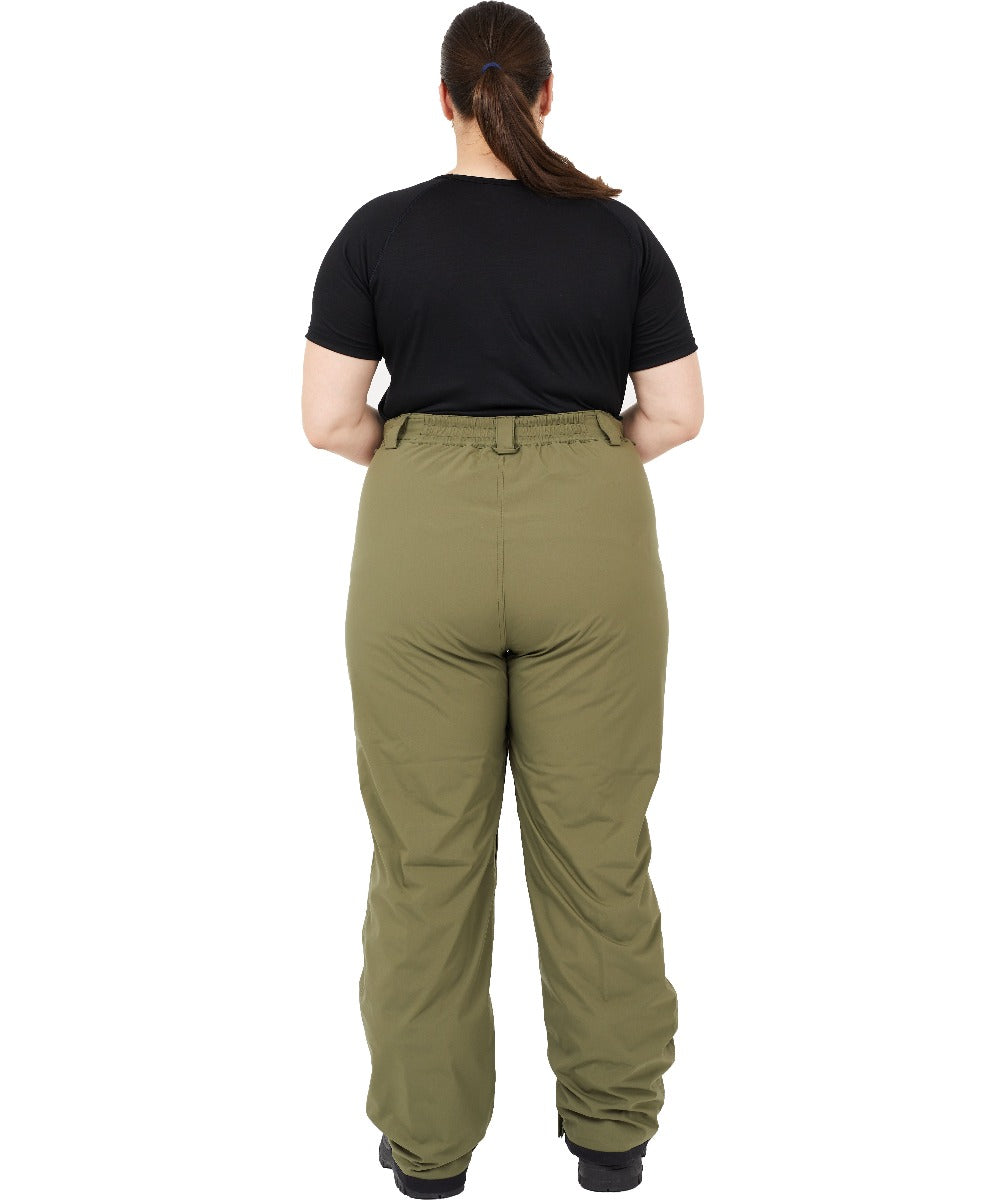 Cartel Arctic Stretch Womens Ski Pants Army Plus Sizes 3XL-8XL