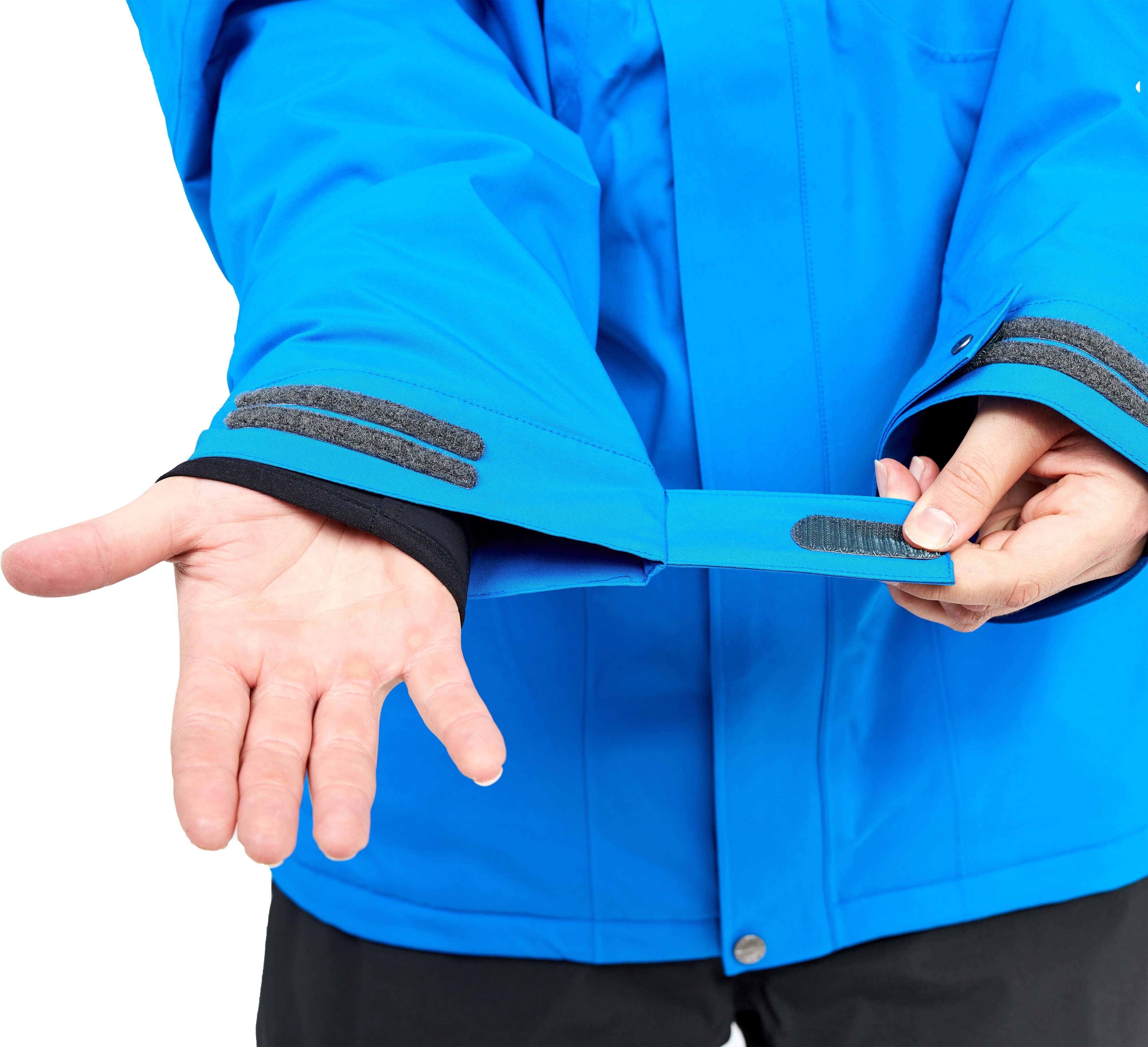 Cartel Bankso Mens Snow Jacket Blue Plus Size 3XL