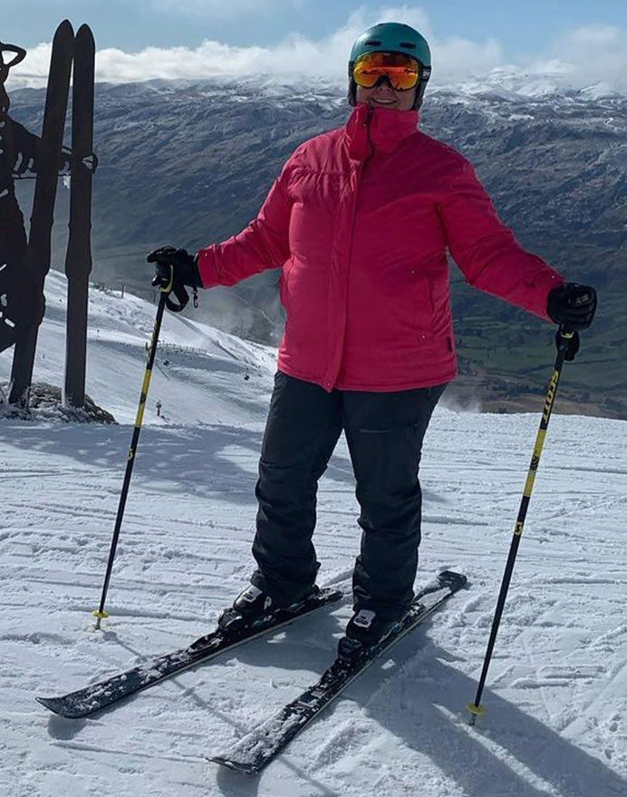 Cartel Brooklyn Ski Jacket Pink Plus Sizes 26 - 30