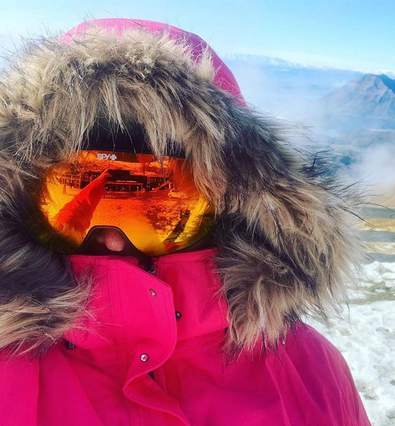 Cartel Brooklyn Ski Jacket Pink Plus Sizes 26 - 30