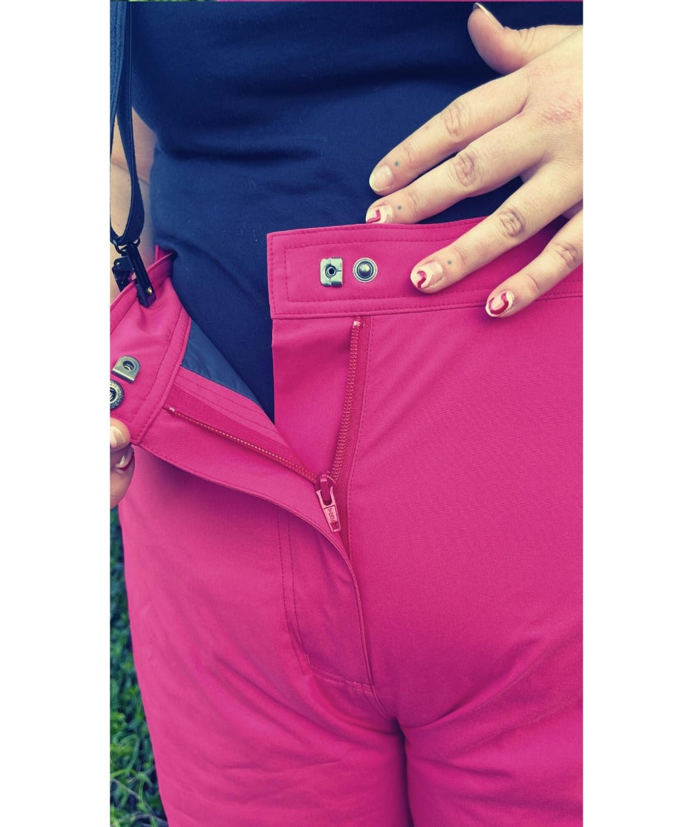 Cartel Canada Stretch Ski Pants Pink Plus Sizes 18-30