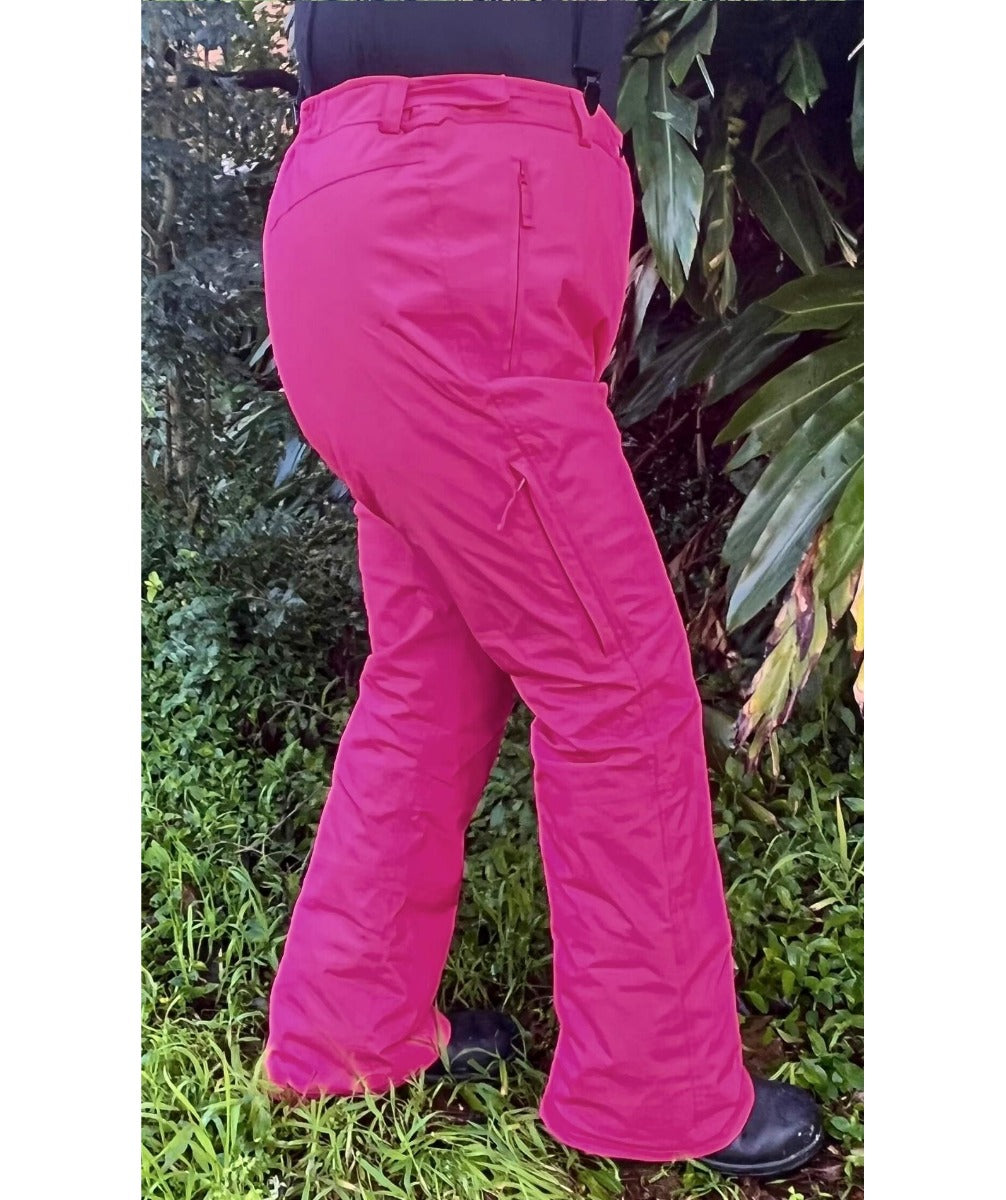 Cartel Canada Stretch Ski Pants Pink Plus Sizes 18-30