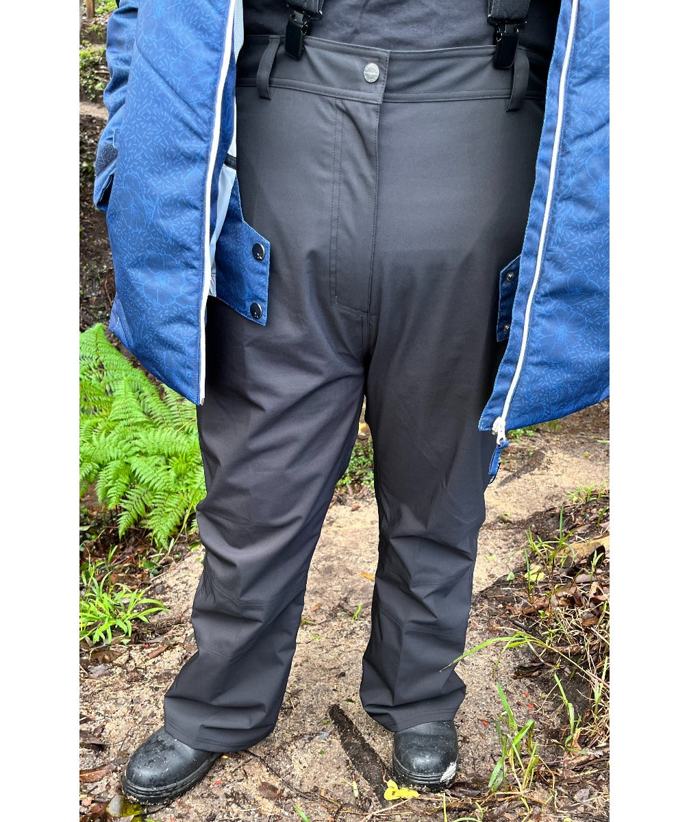 CLEARANCE - Cartel Canuck Stretch Shell Pants Black Short Sizes 20