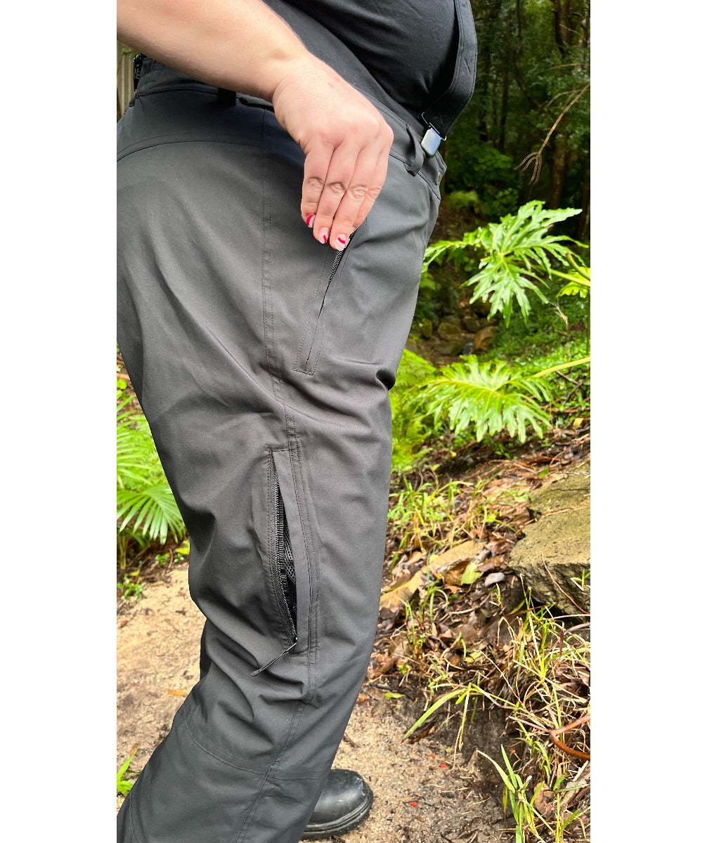 CLEARANCE - Cartel Canuck Stretch Shell Pants Black Short Size 28