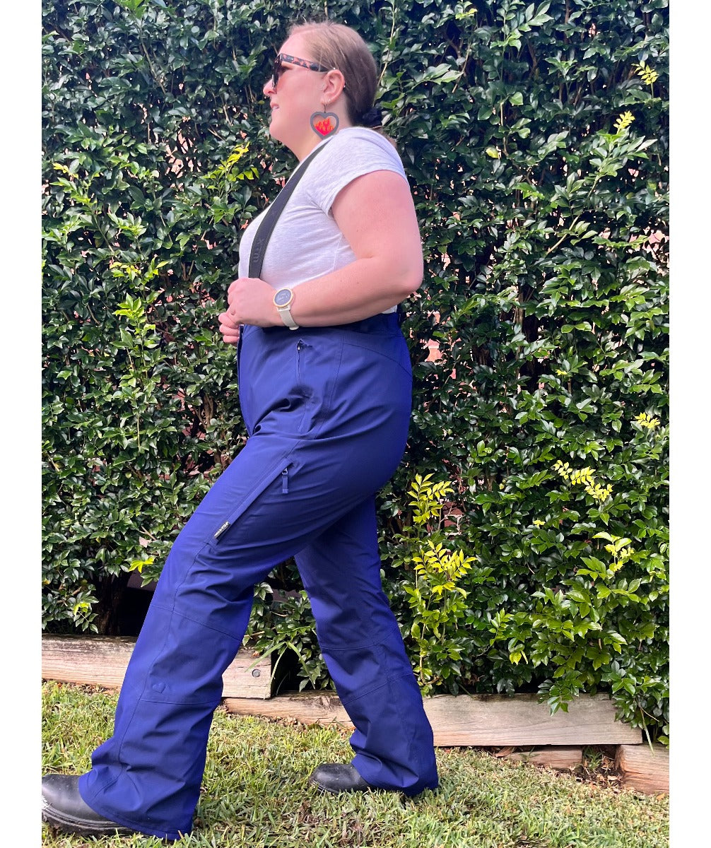 CLEARANCE - Cartel Canuck Stretch Shell Pants Blueberry Navy Size 20
