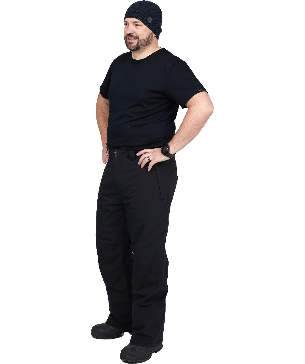 Cartel Kiroro Mens Stretch Ski Pants Blue Plus Sizes 3XL + 6XL