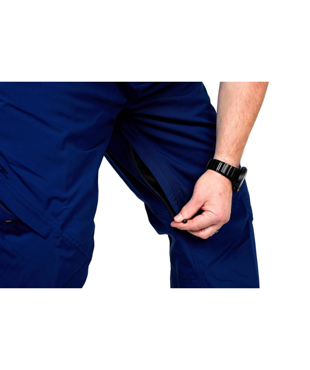 Cartel Kiroro Mens Stretch Ski Pants Blue Plus Sizes 3XL + 6XL