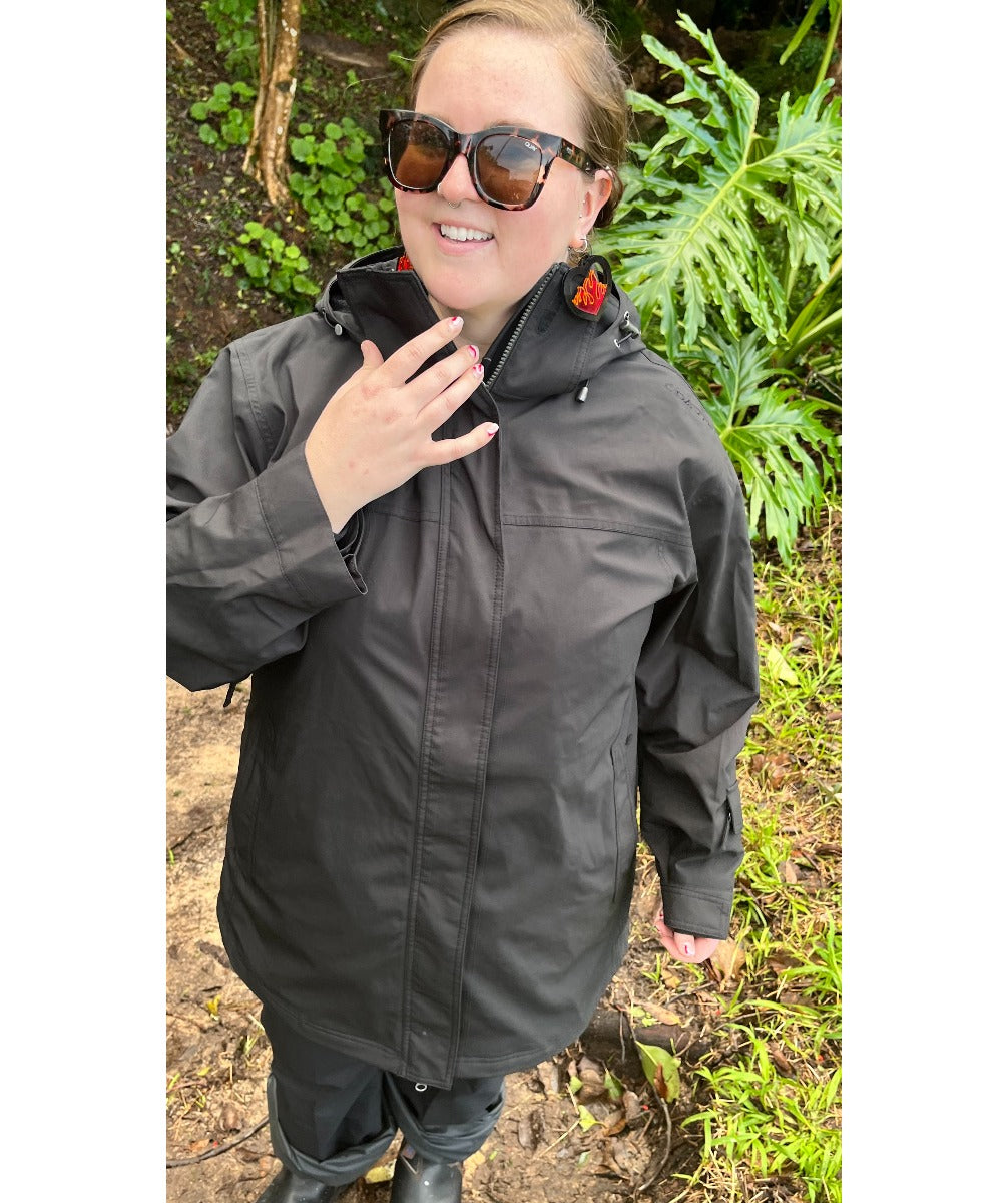 Cartel Seattle Stretch Shell Jacket Black Women's Plus Sizes 22-24