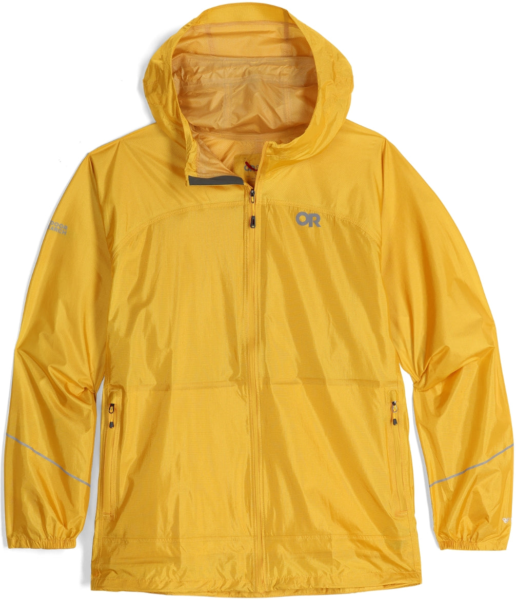 CLEARANCE - Outdoor Research Helium Women's Plus Size Rain Jacket Saffron USA size 3X