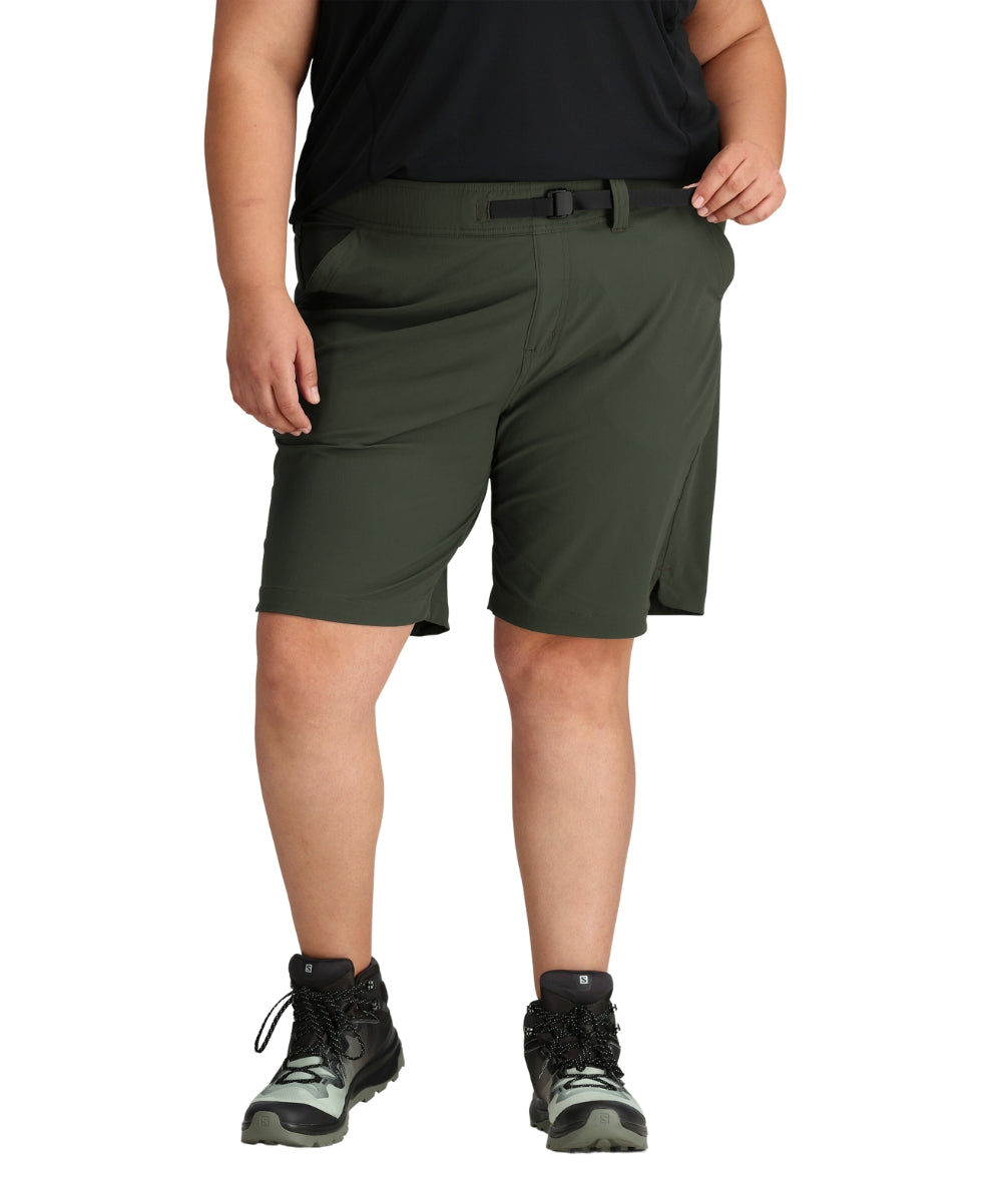 Outdoor Research Women’s Plus Size Ferrosi Shorts 9” Verde 1X