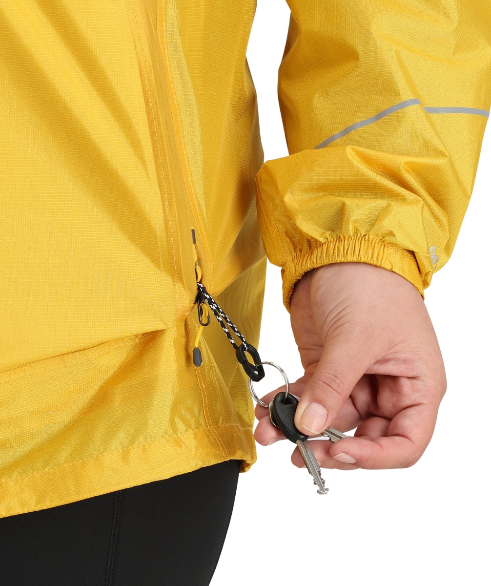 CLEARANCE - Outdoor Research Helium Women's Plus Size Rain Jacket Saffron USA size 3X