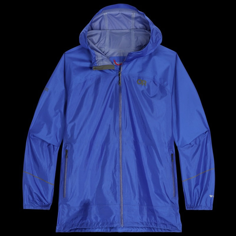 CLEARANCE - Outdoor Research Helium Women's Plus Size Rain Jacket Ultramarine USA sizes 1X - 2X