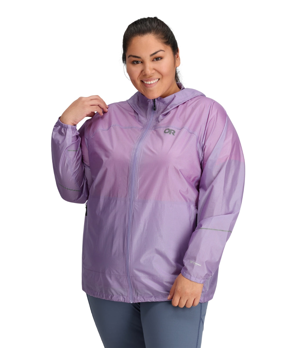 Women's Plus Size Rain Jacket Buy Outdoor Research Helium