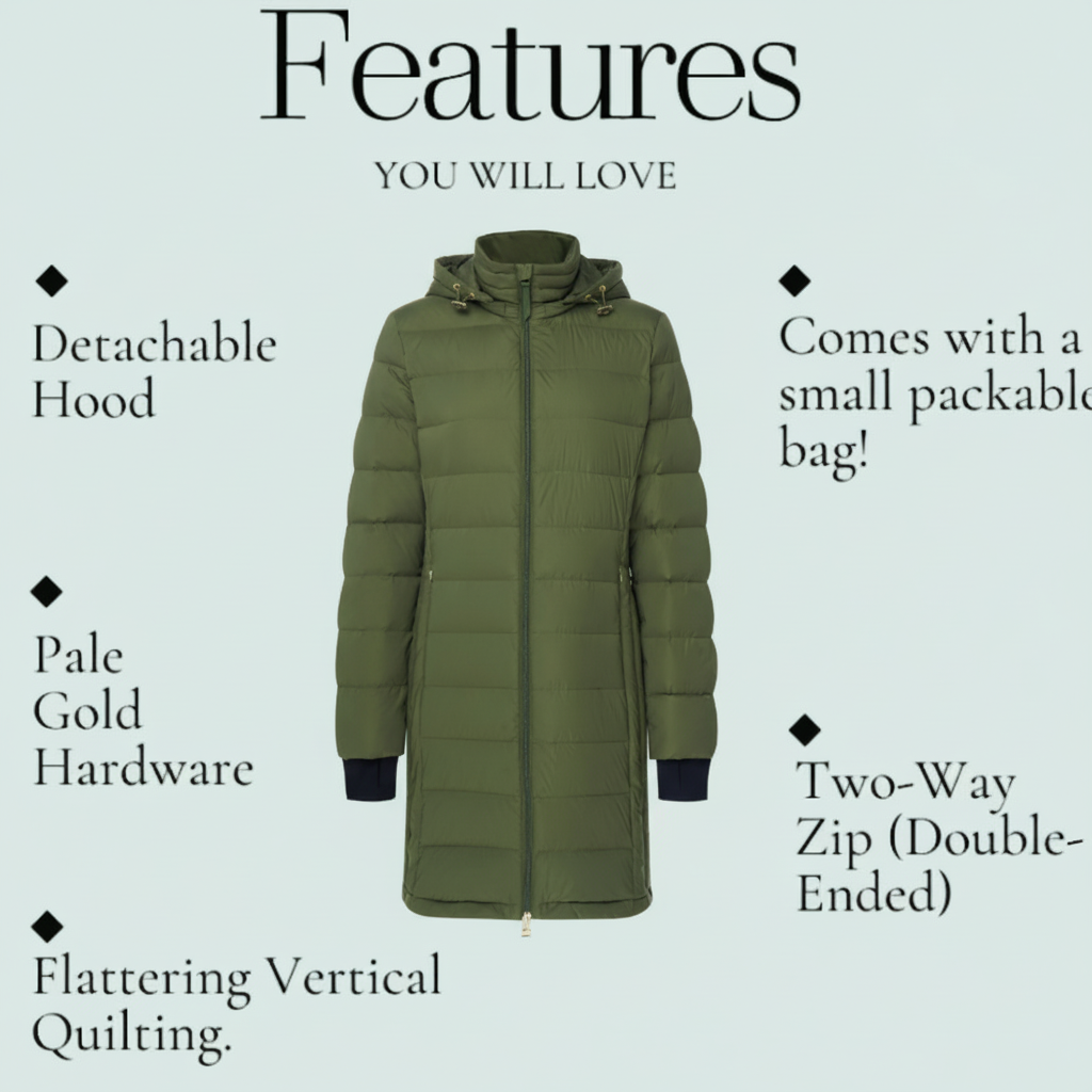 Moke Sydney Olive Green Features Graphic