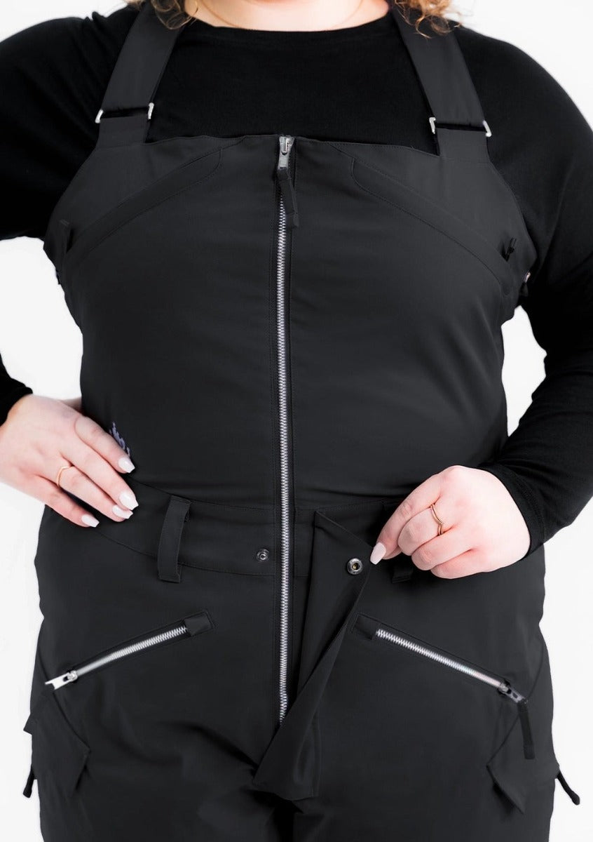 Nobody's Princess Mila Bibs Bib & Brace Black Plus Size 22