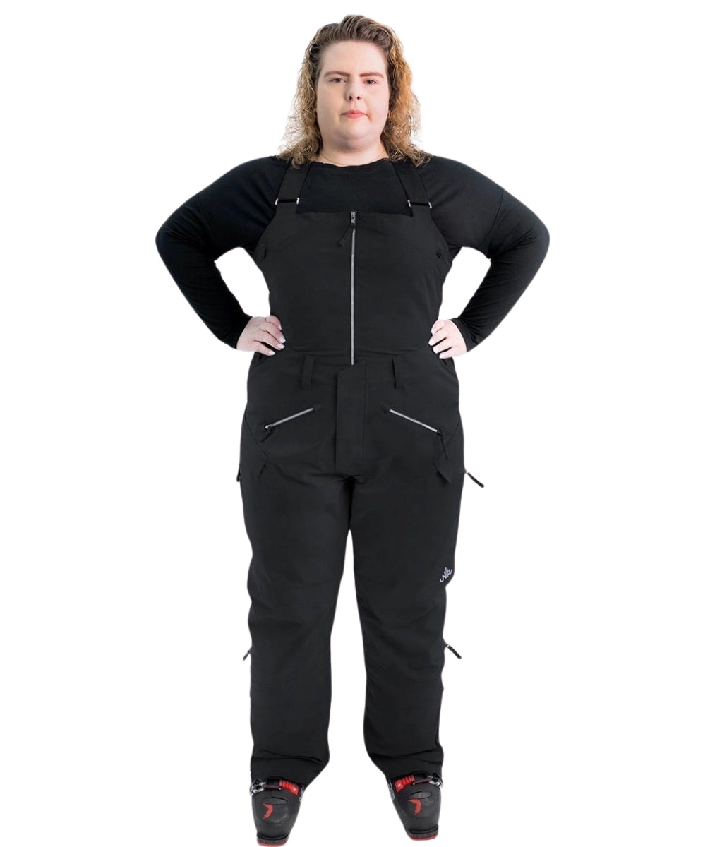 Nobody's Princess Mila Bibs Bib & Brace Black Plus Size 22