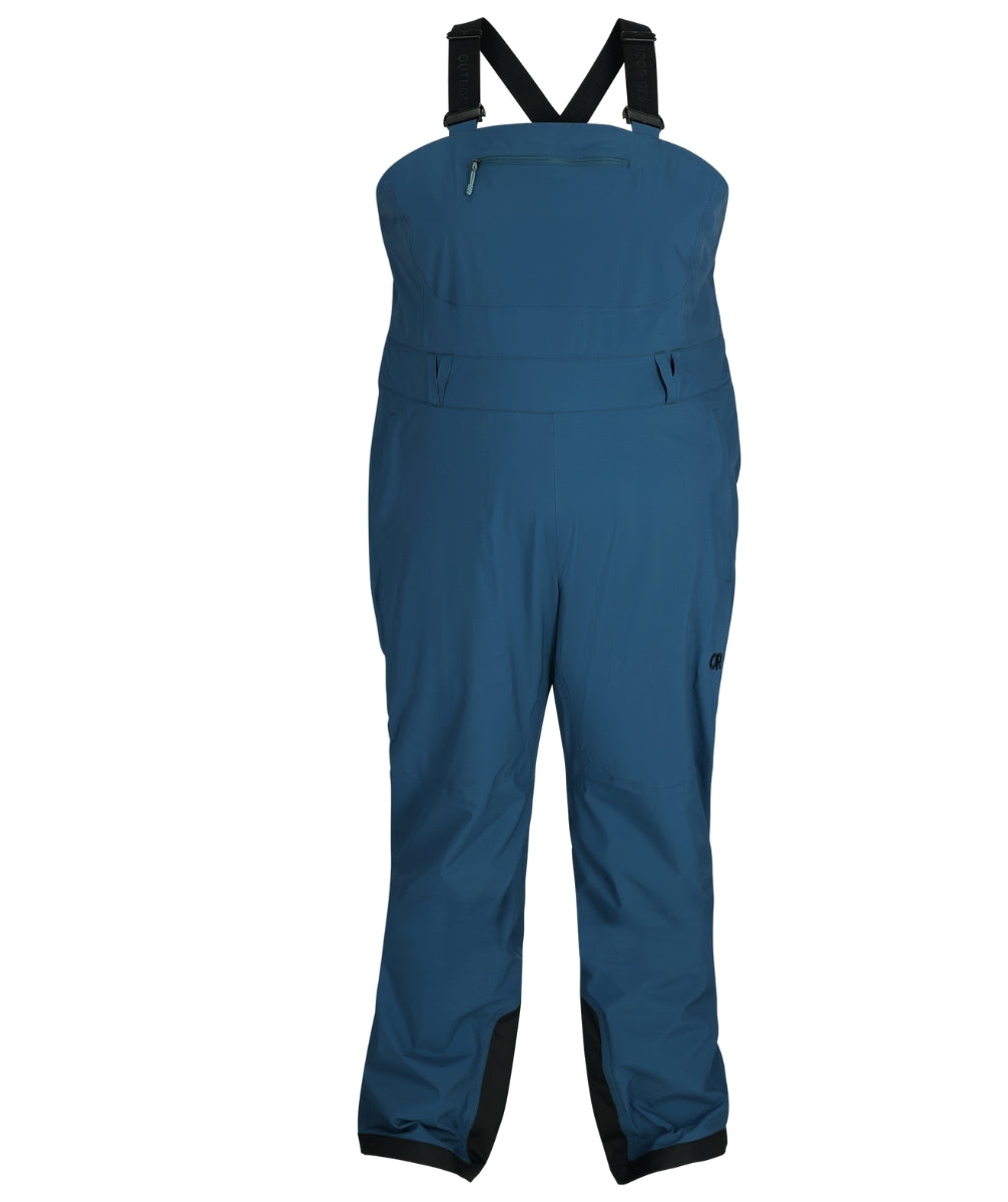 Outdoor Research Carbide Women's Plus Size Bibs Shell Pants Black Sizes 2X-4X